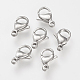 304 Stainless Steel Lobster Claw Clasps US-STAS-S066-9mm-15-1
