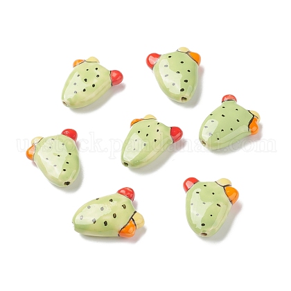 Handmade Porcelain Beads&nbsp;US-PORC-G002-16B-1