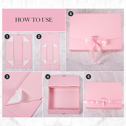 Rectangle Foldable Paper Gift Storage Boxes&nbsp;US-AJEW-TAC0035-07C-3