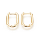 Brass Huggie Hoop Earrings US-EJEW-F245-04G-A-3