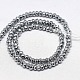 Electroplate Non-magnetic Synthetic Hematite Beads Strands US-G-J160-A-01-2
