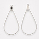 304 Stainless Steel Wire Pendants US-STAS-S103-08-2