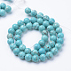 Natural Green Turquoise Beads Strands US-G-T055-4mm-12-2