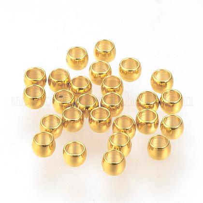 304 Stainless Steel Spacer Beads US-STAS-R065-30G-1