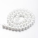 Eco-Friendly Dyed Glass Pearl Round Beads Strands US-HY-A008-8mm-RB001-3