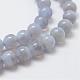 Natural Blue Lace Agate Bead Strands US-G-G663-46-8mm-3