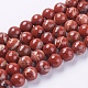 Natural Red Jasper Beads Strands US-G-G542-10mm-15-1