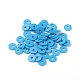 Flat Round Eco-Friendly Handmade Polymer Clay Beads US-CLAY-R067-8.0mm-33-4