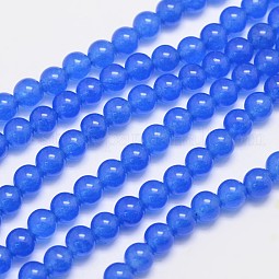 Natural & Dyed Malaysia Jade Bead Strands US-G-A146-6mm-A21