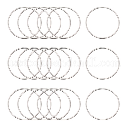 304 Stainless Steel Linking Ring US-X-STAS-T047-15C-1