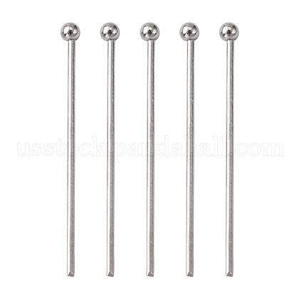 304 Stainless Steel Ball Head pins US-STAS-N017-02-25mm-1