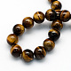 Natural Tiger Eye Round Beads Strands US-G-S177-8mm-2