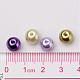 Lavender Garden Mix Pearlized Glass Pearl Beads US-HY-X006-8mm-08-4