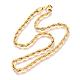 304 Stainless Steel Rope Chain Necklaces US-NJEW-F226-03G-10-1