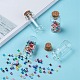 Clear Glass Jar Wishing Bottles Vials with Cork US-X-AJEW-H004-7-5
