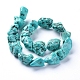Natural Magnesite Beads Strands US-TURQ-G152-D01-5