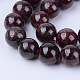 Natural Garnet Beads Strands US-G-Q462-8mm-23-1