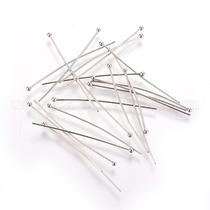 304 Stainless Steel Ball Head pins US-STAS-R051-40mm-1