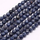 Natural Sapphire Beads Strands US-G-F509-18-4mm-2