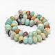 Rondelle Natural Flower Amazonite Beads Strands US-G-K094-8x5mm-A-2