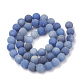 Natural Blue Aventurine Beads Strands US-G-T106-207-3