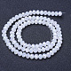 Electroplate Glass Beads Strands US-EGLA-A034-J8mm-B07-2