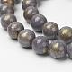 Natural Mashan Jade Beads Strands US-G-P232-01-A-8mm-1