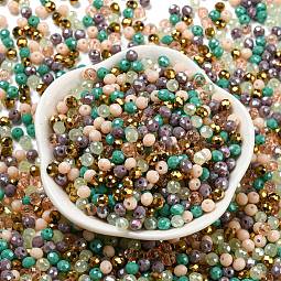 Glass Beads US-EGLA-A034-SM4mm-17