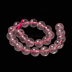 Natural Rose Quartz Beads Strands US-G-C076-8mm-3