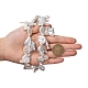 Natural Baroque Pearl Keshi Pearl Beads Strands US-PEAR-T001-04-6