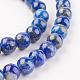 Natural Lapis Lazuli Beads Strands US-G-G099-8mm-7B-7