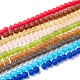 Transparent Glass Beads Strands US-GLAA-Q064-M-6mm-1