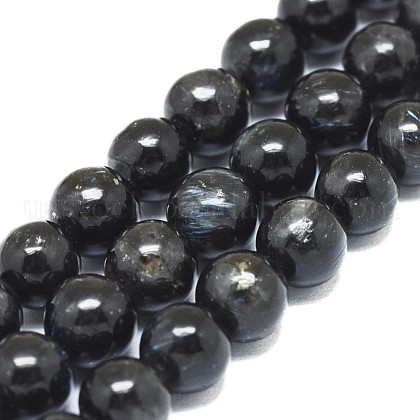 Natural Kyanite/Cyanite/Disthene Beads Strands US-G-F673-01-6mm-1