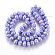 Opaque Baking Painted Glass Beads Strands US-EGLA-N006-010A-B07-2