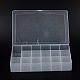Clear Plastic Storage Container With Lid US-C040Y-3