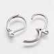 316 Surgical Stainless Steel Leverback Earring Findings US-STAS-P113-01-2