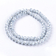 Electroplate Glass Beads Strands US-EGLA-D020-10x8mm-47-2