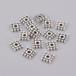 Tibetan Style Spacer Beads US-TIBEB-00697-AS-RS
