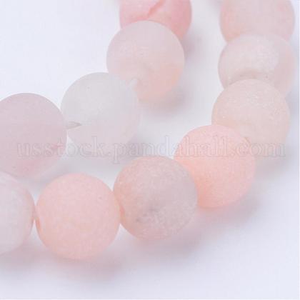 Natural Pink Aventurine Beads Strands US-G-Q462-10mm-13-1
