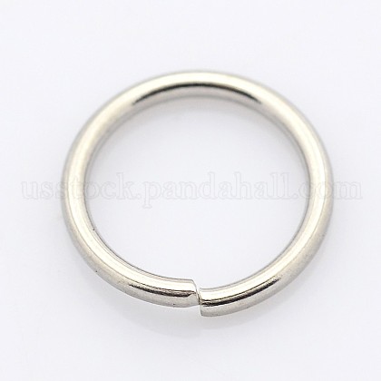304 Stainless Steel Open Jump Rings US-STAS-E067-03-5mm-1