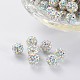 Pave Disco Ball Beads US-RB-H258-8MM-101-1