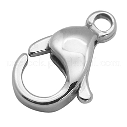 304 Stainless Steel Lobster Claw Clasps US-STAS-AB16