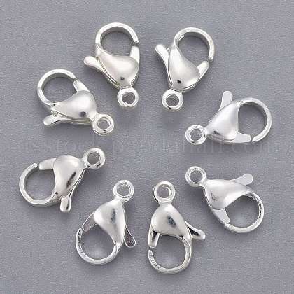 304 Stainless Steel Lobster Claw Clasps US-STAS-E464-21E-S-1