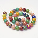 Natural Mashan Jade Beads Strands US-G-P232-01-D-10mm-2