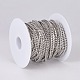 304 Stainless Steel Cuban Link Chains US-CHS-E018-13P-3
