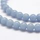 Natural Angelite Beads Strands US-G-P217-31-6mm-3