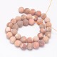 Round Natural Sunstone Beads Strands US-G-K068-29-6mm-2