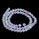 Electroplate Glass Beads Strands US-EGLA-J042-8mm-AB03-2