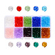Transparent Glass Beads US-FPDL-S015-04A-01-B-1