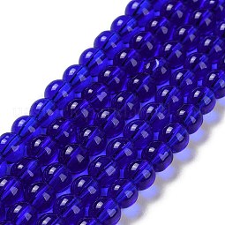 Glass Round Bead Strands US-GLAA-I028-6mm-13